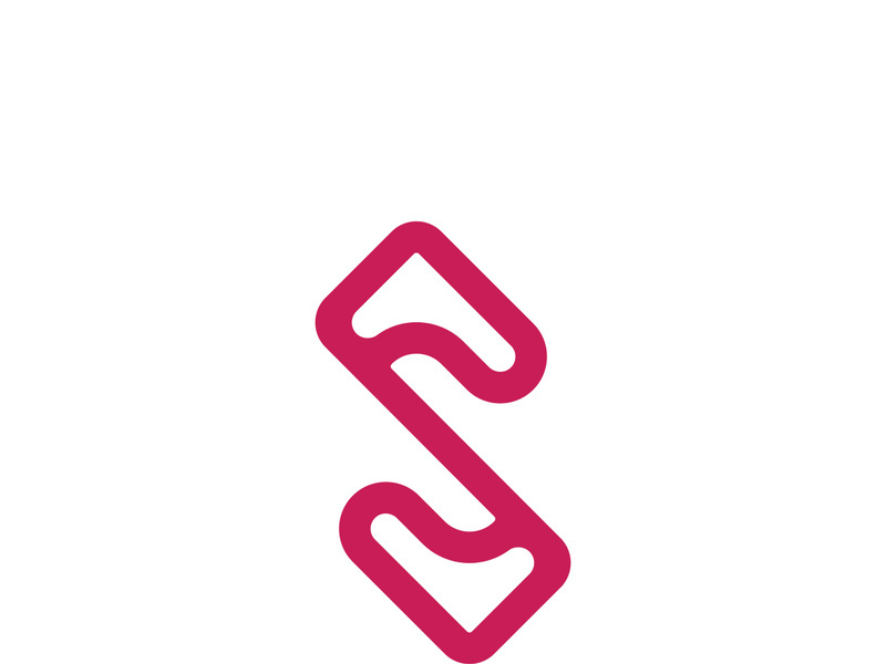 Business corporate S letter logo design vector