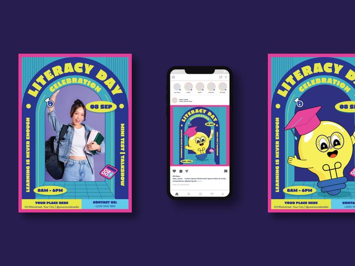 World Literacy Day Flyer