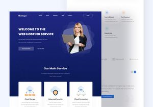 Hostingan - Landing Page for Web Hosting