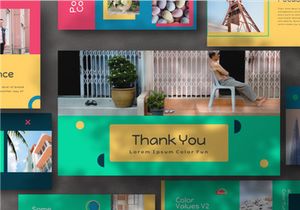 Color Fun Keynote Template