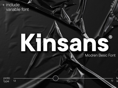 Kinsans - Sans serif Font