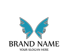 Butterfly logo design