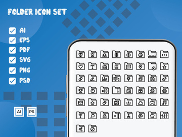 Folder Icon Set preview picture