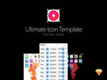 Ultimate Icon Template preview picture