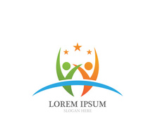 W Letter Logo Template vector illustration design