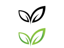 green leaf ecology vector