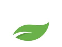 Logos of green Tree leaf ecology