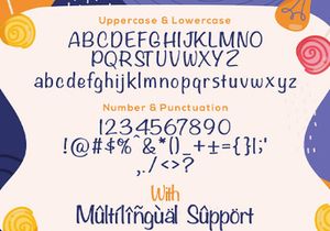 Candy Yefumy - Playful Display Font