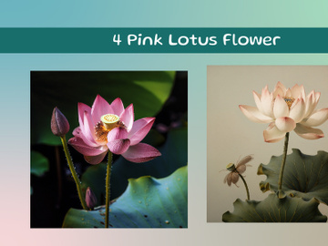 Pink Lotus Flower preview picture