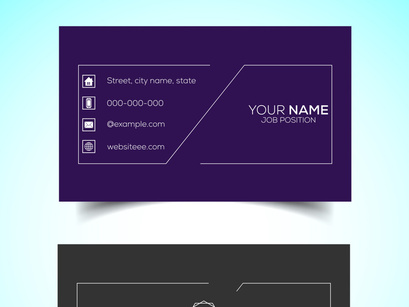 10 Creative and modern corporate business card template