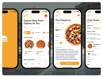 Sparkle Foodies - Food UI Kits