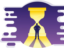 Illustration : Businessman Time