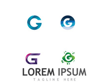 Initial G letter logo that is unique and modern.