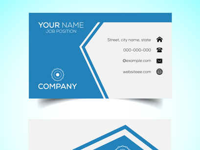 10 Creative and modern corporate business card template