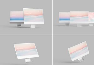 Minimal iMac Mockup