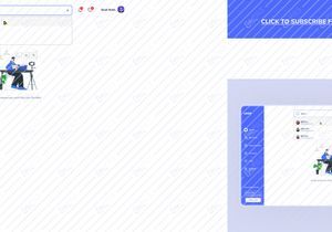 Suchergebnis-Seite UI-Design