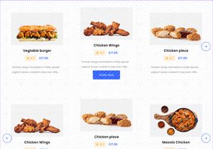Indian Kitchen - Food Delivery Landing Page