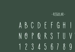 Backpacker Free Vector Typeface