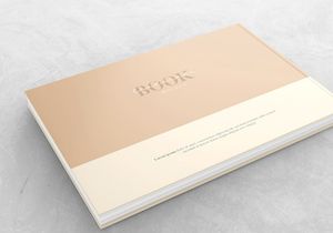 Free Landscape Book Mockup