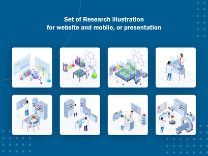 [Vol. 12] Research - Landing Page Illustration