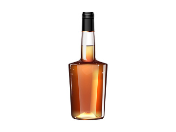 Luxury tequila realistic product vector design preview picture