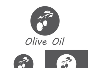 Olive fruit logo design. preview picture