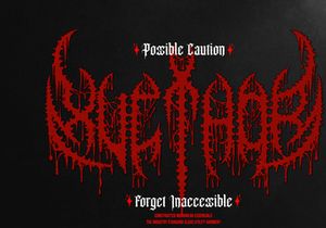 Mortvex | Death Metal Font
