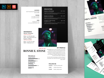 Resume CV Template-81 preview picture