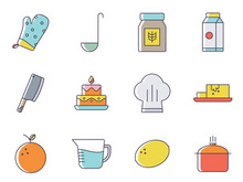 Julia - 50 Cooking Icons