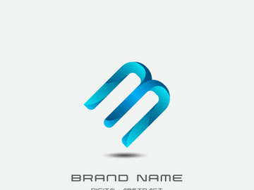 B Letter Logo Design Vector preview picture