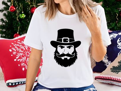 Irish Man with Beard and Hat