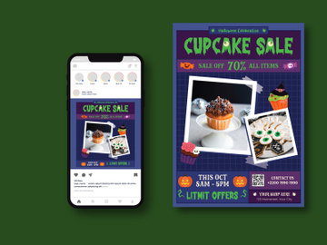 Cupcake Sale Flyer preview picture