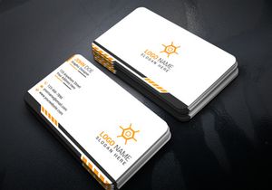 Minimal Business Card Design Template