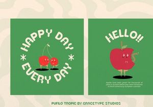 Pufilo Tropic | Rounded Playful Sans