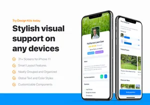 Handyman Service UI Kit for Adobe XD