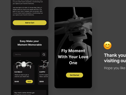 Momento - Store Drone Mobile App