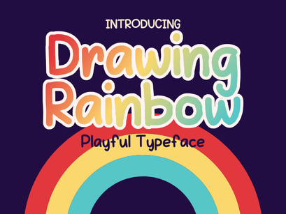 Drawing Rainbow - Playful Display