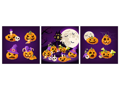 Halloween illustration bundle