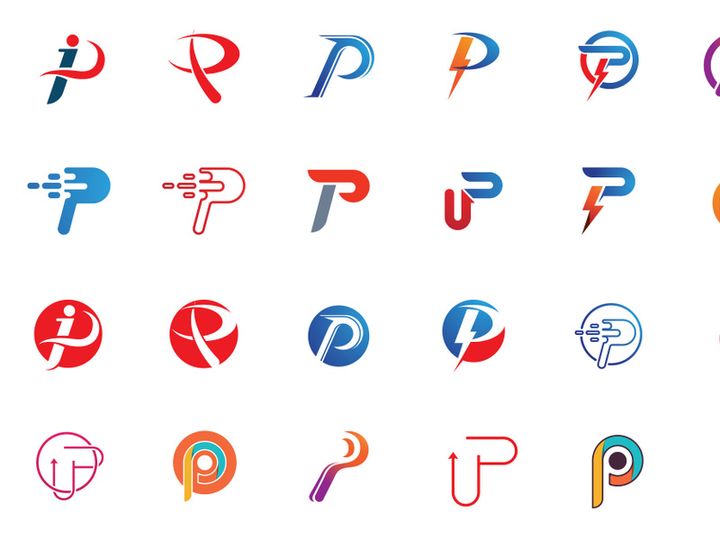 P Initial Letter Logo