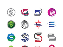 Business corporate S letter logo design vector