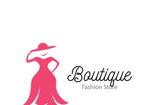 Women's clothing logo design.