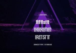 Deitaro | Futuristic Display Sans