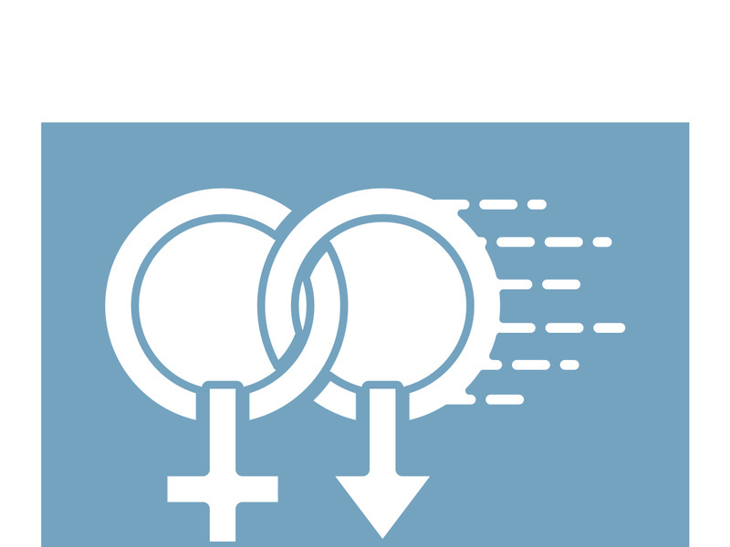 Gender logo design