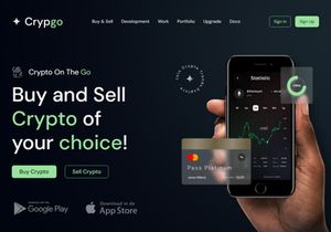 Crypgo Nextjs Tailwind Landing Page