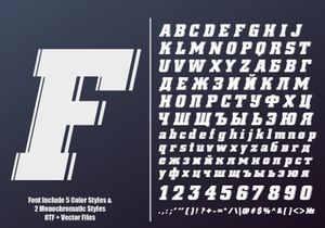 OTF color font - Fargo