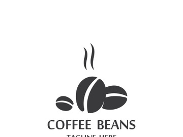 Premium coffee bean logo design. preview picture