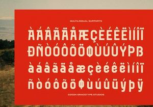 Oladro Churo | Display Sans Serif