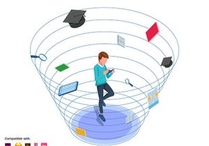 Set of Isometric Back to School illustration v1