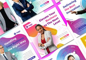 Digital Agency Social Media Post template