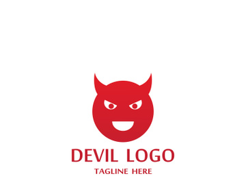 Devil logo design with a modern concept. preview picture